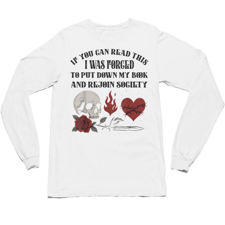 Dark Romance Bookish Merch Put My Book Down Spicy Book Women Unisex Long Sleeve T-Shirt