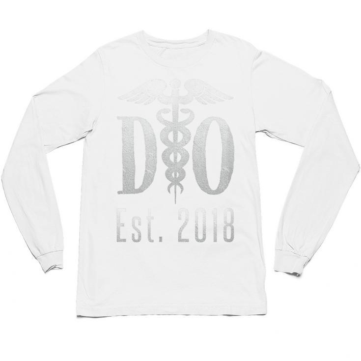 Doctor Graduation Shirt Tshirt Tee For Medical Students Unisex Long Sleeve T-Shirt