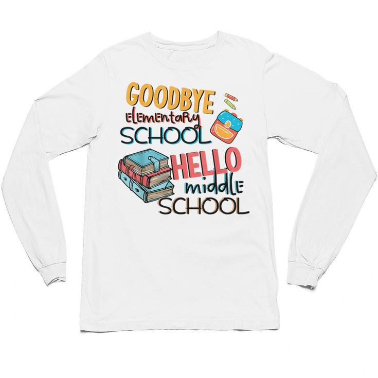Elementary School End Of Year Graduation Middle Unisex Long Sleeve T-Shirt