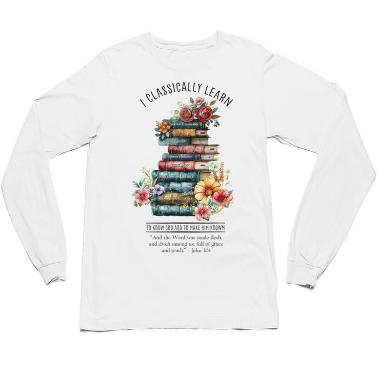 Essentials Classical Conversations CC Tutor Books Unisex Long Sleeve T-Shirt