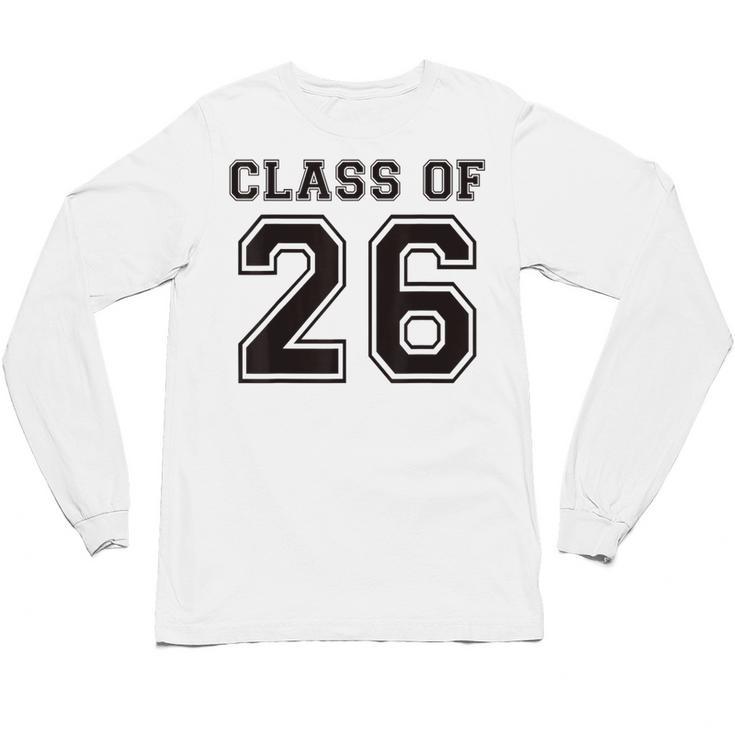 Freshman Class Of 2026 High School Senior Graduation Unisex Long Sleeve T-Shirt
