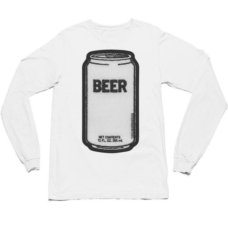 Generic Beer 1980s 80s Nostalgia Premium Tri-Blend Unisex Long Sleeve T-Shirt