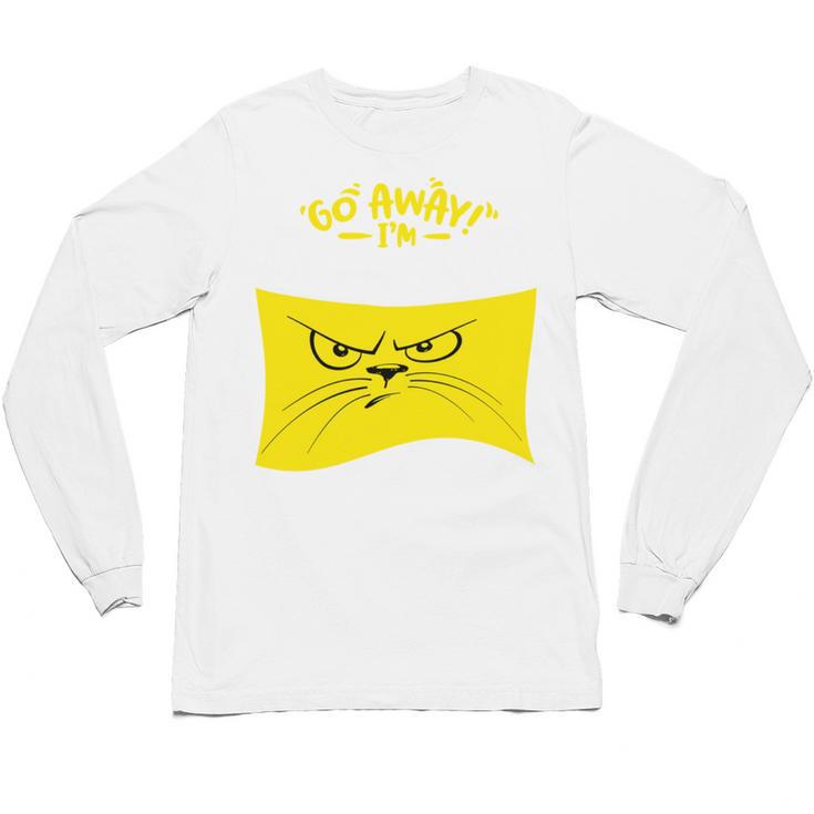 Go Away I'm Introverting Antisocial Shy Introvert Unisex Long Sleeve T-Shirt