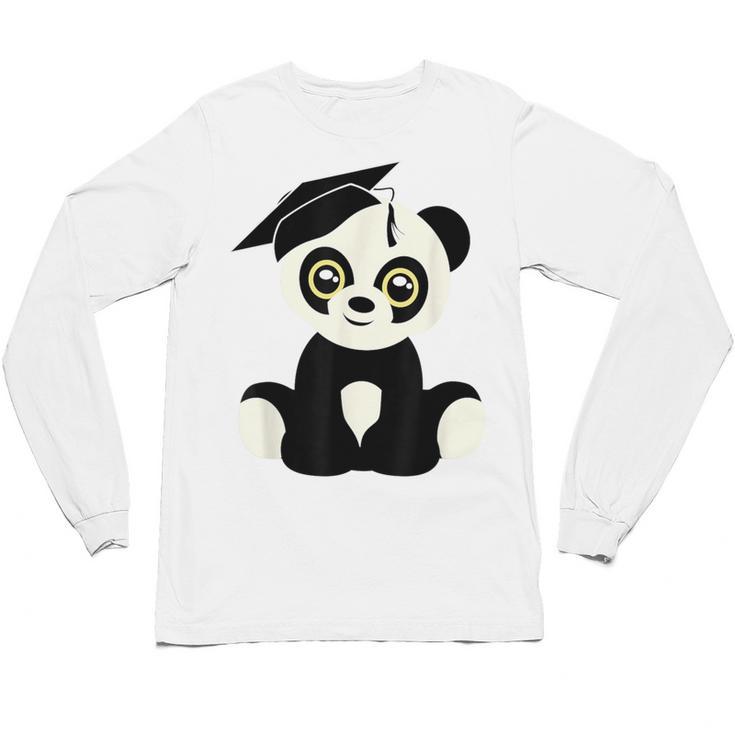 Graduation Panda Bear 2017 Graduate Graduation T-Sh Unisex Long Sleeve T-Shirt