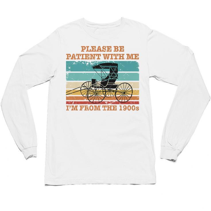 I'm From The 1900s Vintage Retirement Premium Unisex Long Sleeve T-Shirt