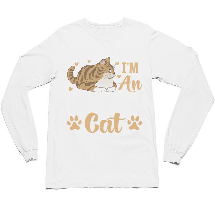 Kitty Pet Lover Introvert Person Cats Show Family Member Unisex Long Sleeve T-Shirt