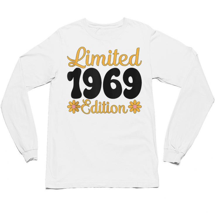 Limited 1969 Edition Retro Nostalgia Art Unisex Long Sleeve T-Shirt