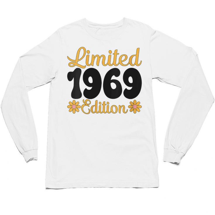 Limited 1969 Edition Retro Nostalgia Art Unisex Long Sleeve T-Shirt