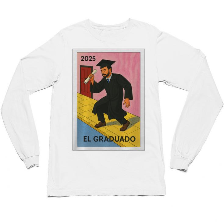 Mexican For Graduation 2025 El Graduado Premium Tri-Blend Unisex Long Sleeve T-Shirt