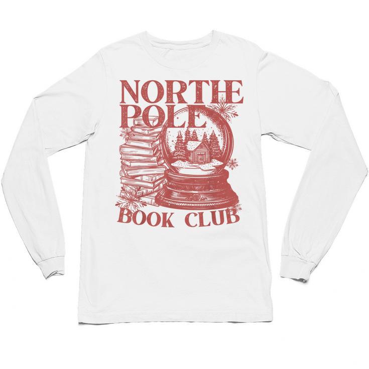 North Pole Book Club Christmas Unisex Long Sleeve T-Shirt
