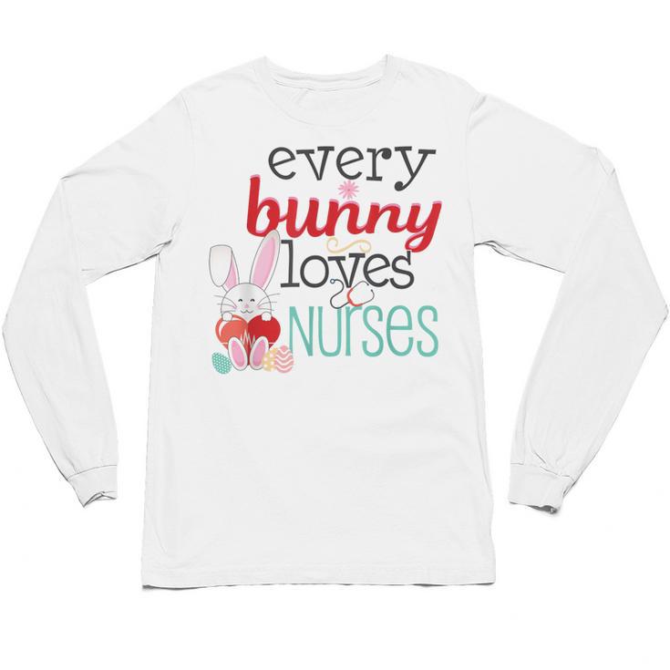 Nurse LPN RN CNA Easter Graduation Nursing 2021 Unisex Long Sleeve T-Shirt