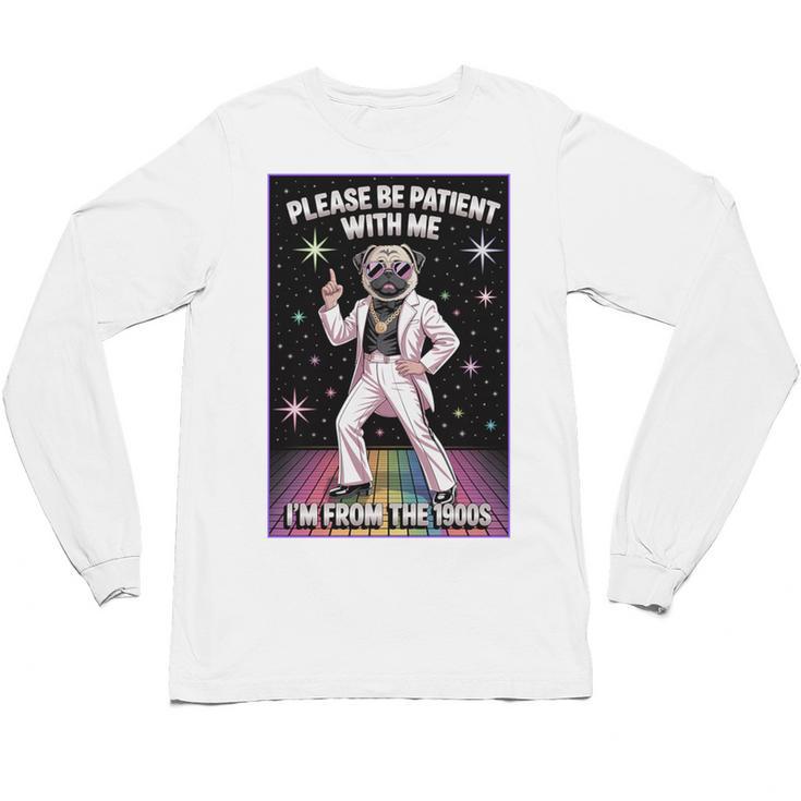 Be Patient With Me I'm From The 1900s Birthday Premium Tri-Blend Unisex Long Sleeve T-Shirt
