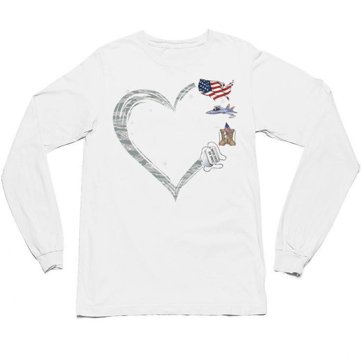 Proud Air Force Grandma Air Force Graduation Grandma USAF Unisex Long Sleeve T-Shirt
