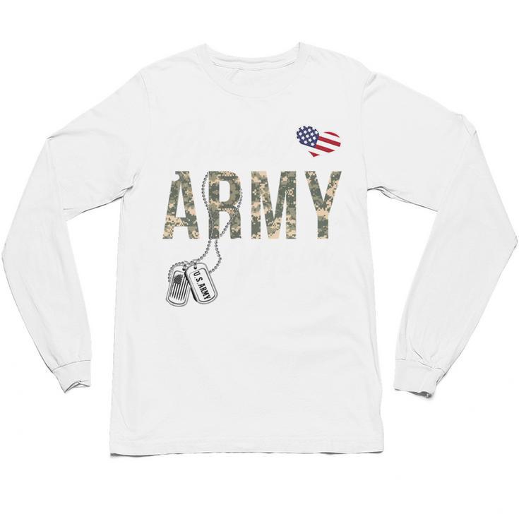 Proud Army Mom Army Graduation Mom US Army Mom Unisex Long Sleeve T-Shirt