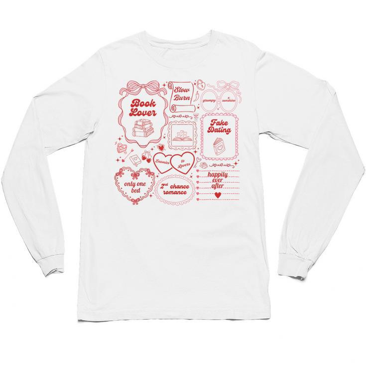 Romance Book Tropes Unisex Long Sleeve T-Shirt