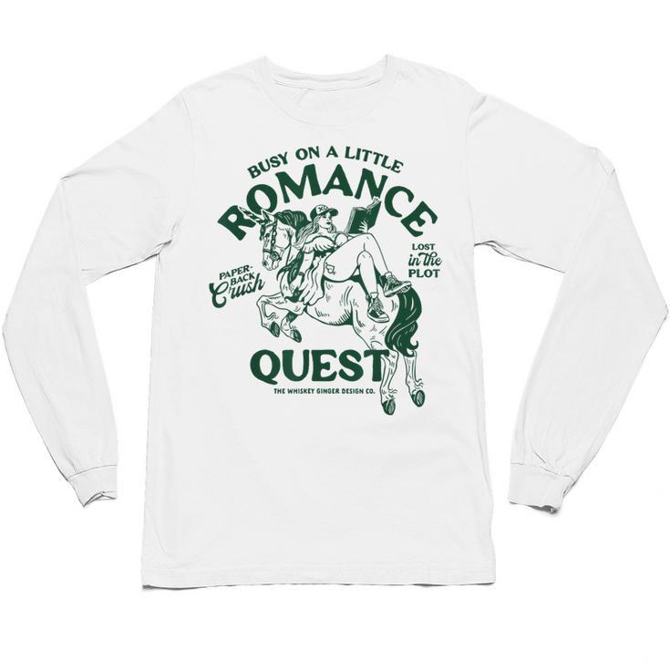 Romance Novel Smut Book Lover Bookish Bibliophile Unisex Long Sleeve T-Shirt