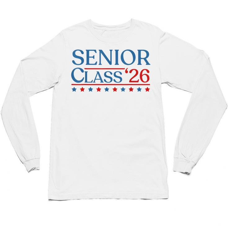 Senior 2026 Class Of 2026 Seniors Graduation 2026 USA Unisex Long Sleeve T-Shirt