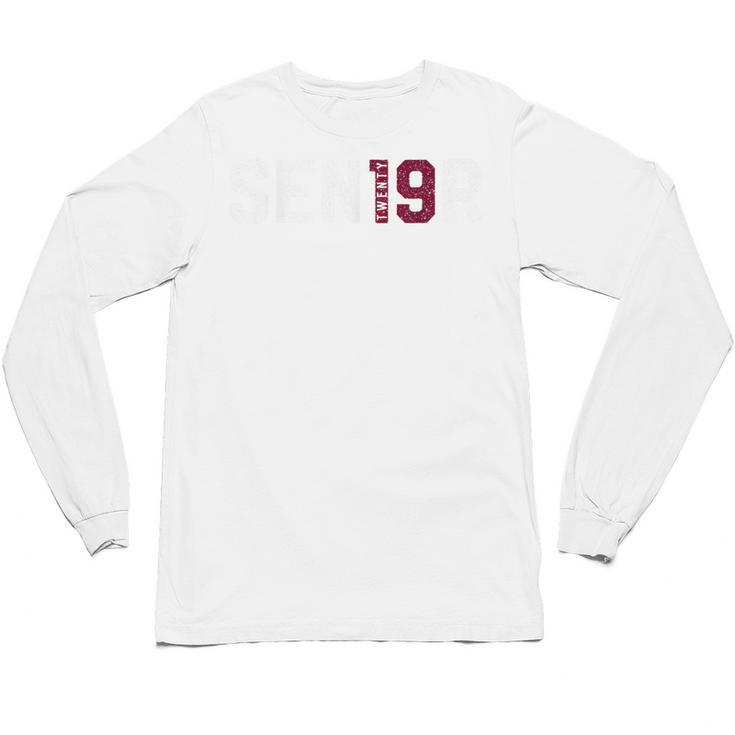 Senior Class Of 2019 Graduation Shirt Graduate Unisex Long Sleeve T-Shirt