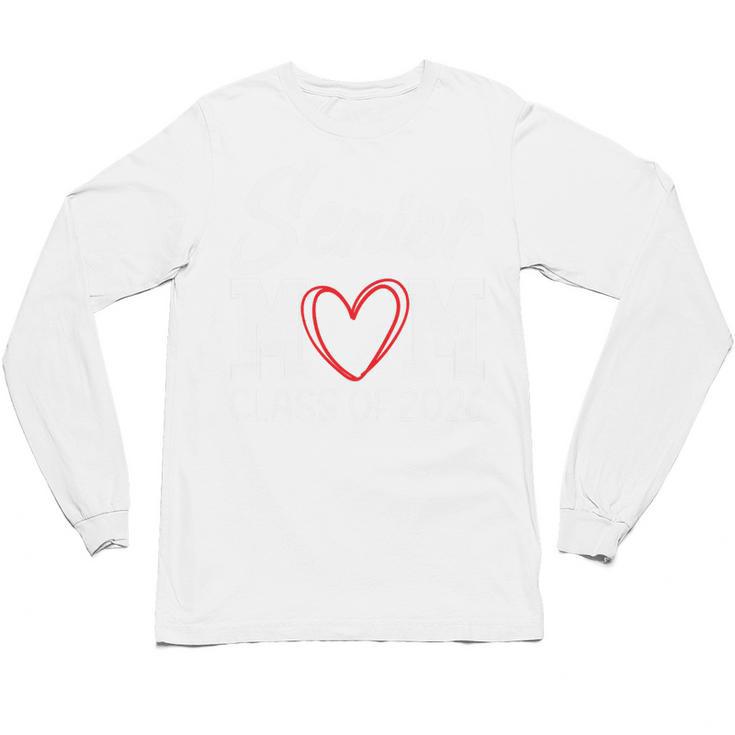 Senior Mom Class Of 2026 Graduation Premium Tri-Blend Unisex Long Sleeve T-Shirt