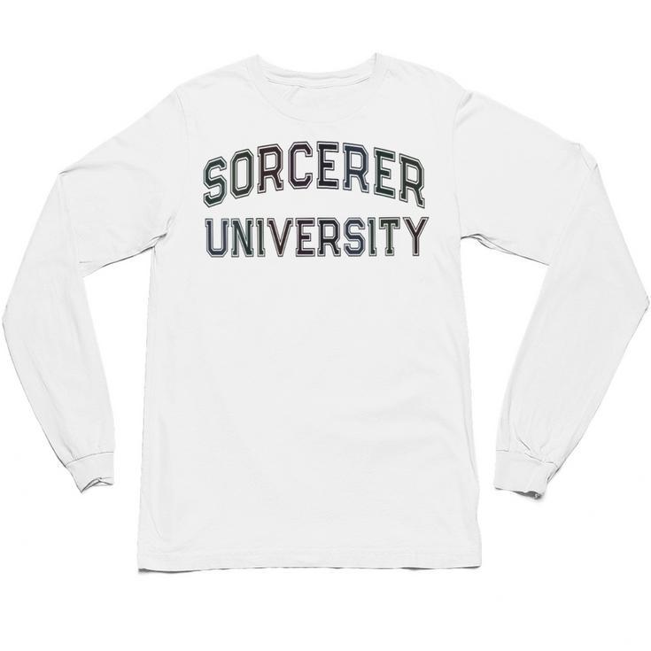 Silly Anti Social SORCERER UNIVERSITY Introvert Stay Away Unisex Long Sleeve T-Shirt