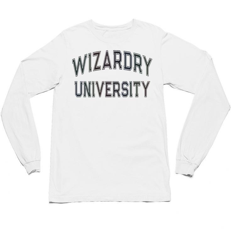 Silly Don'T Call Me WIZARDRY UNIVERSITY Introvert Sarcastic Unisex Long Sleeve T-Shirt