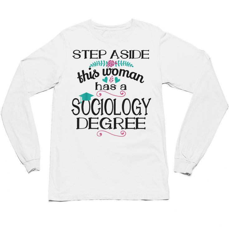 Sociology Degree Graduation Sociologist Bachelors 2025 Unisex Long Sleeve T-Shirt