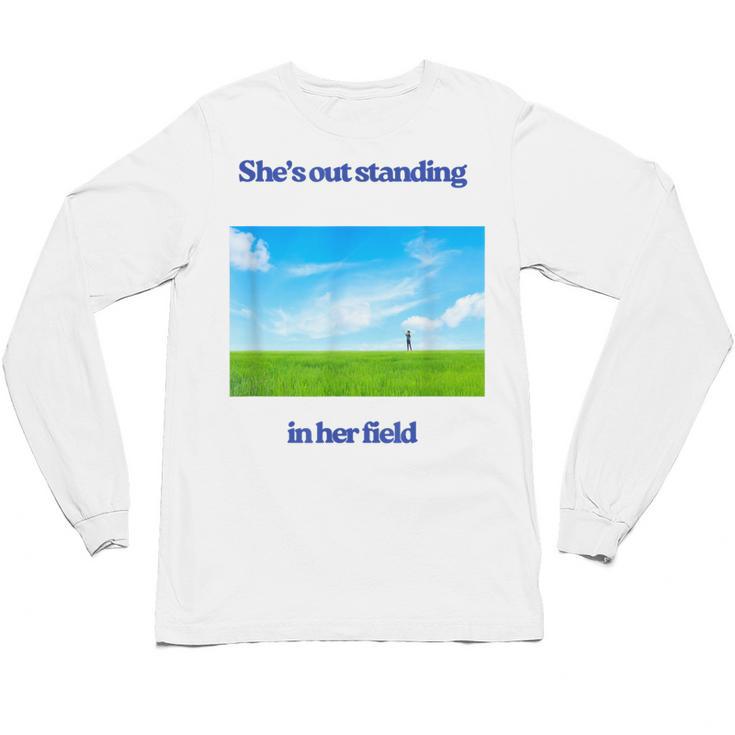 Out Standing In Her Field Graduation Tee Unisex Long Sleeve T-Shirt