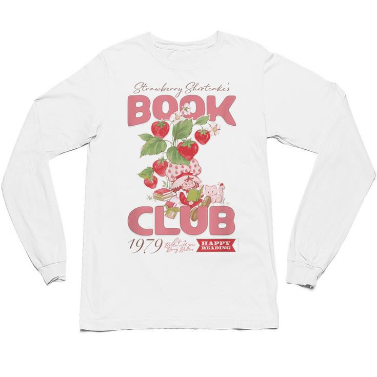Strawberry Shortcake Book Club 1979 With Berry Besties Unisex Long Sleeve T-Shirt