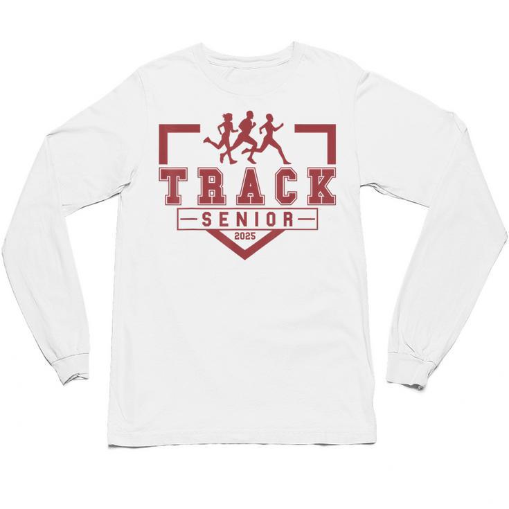 Track Senior Night Track Senior 2025 Graduation 36 Unisex Long Sleeve T-Shirt
