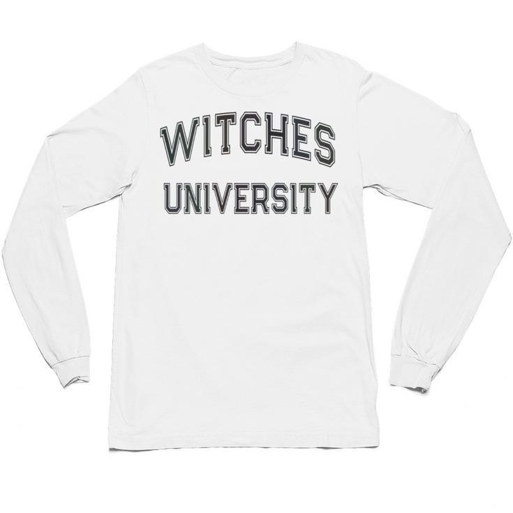 Vintage Stay Away From Me WITCHES UNIVERSITY Introvert Unisex Long Sleeve T-Shirt