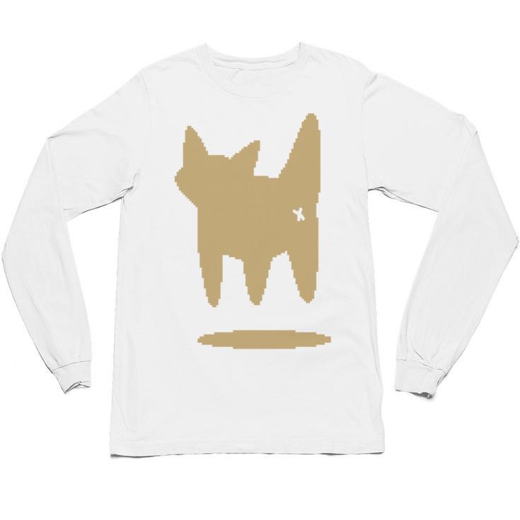 Yk2 Cat With Tomboy Tail 90s Nostalgia Downtown Indie Unisex Long Sleeve T-Shirt
