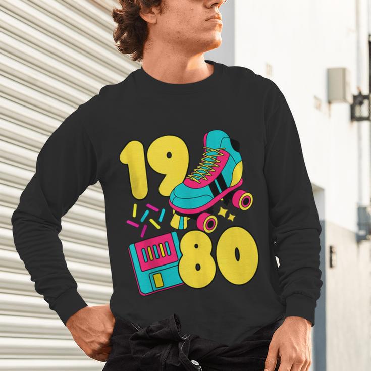 1980 Retro Raised In The 80s Old School Nostalgia Vibes Unisex Long Sleeve T-Shirt