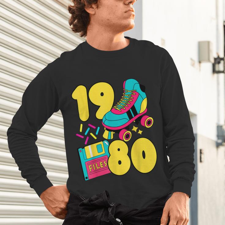 1980 Retro Raised In The 80s Old School Nostalgia Vibes Unisex Long Sleeve T-Shirt 1980 Retro Raised In The 80s Old School Nostalgia Vibes Unisex Long Sleeve T-Shirt