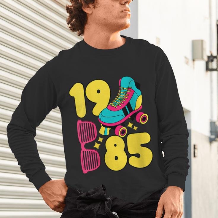 1985 Retro Raised In The 80s Old School Nostalgia Vibes Unisex Long Sleeve T-Shirt