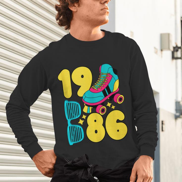 1986 Retro Raised In The 80s Old School Nostalgia Vibes Unisex Long Sleeve T-Shirt