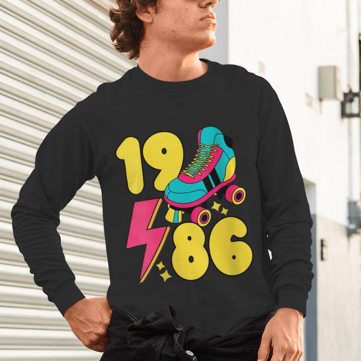 1986 Retro Raised In The 80s Old School Nostalgia Vibes Unisex Long Sleeve T-Shirt