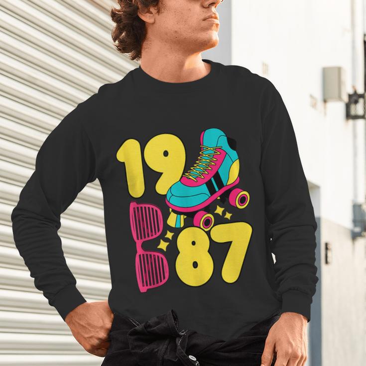 1987 Retro Raised In The 80s Old School Nostalgia Vibes Unisex Long Sleeve T-Shirt