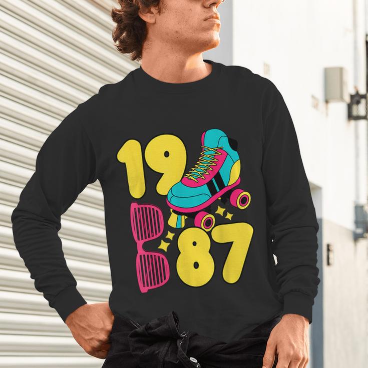 1987 Retro Raised In The 80s Old School Nostalgia Vibes Unisex Long Sleeve T-Shirt 1987 Retro Raised In The 80s Old School Nostalgia Vibes Unisex Long Sleeve T-Shirt