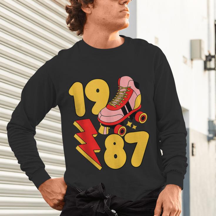 1987 Retro Roller Skate Vintage 80s Nostalgia Collector Unisex Long Sleeve T-Shirt