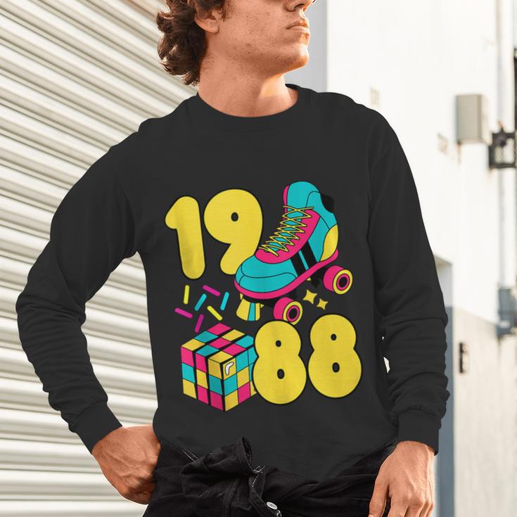 1988 Retro Raised In The 80s Old School Nostalgia Vibes Unisex Long Sleeve T-Shirt