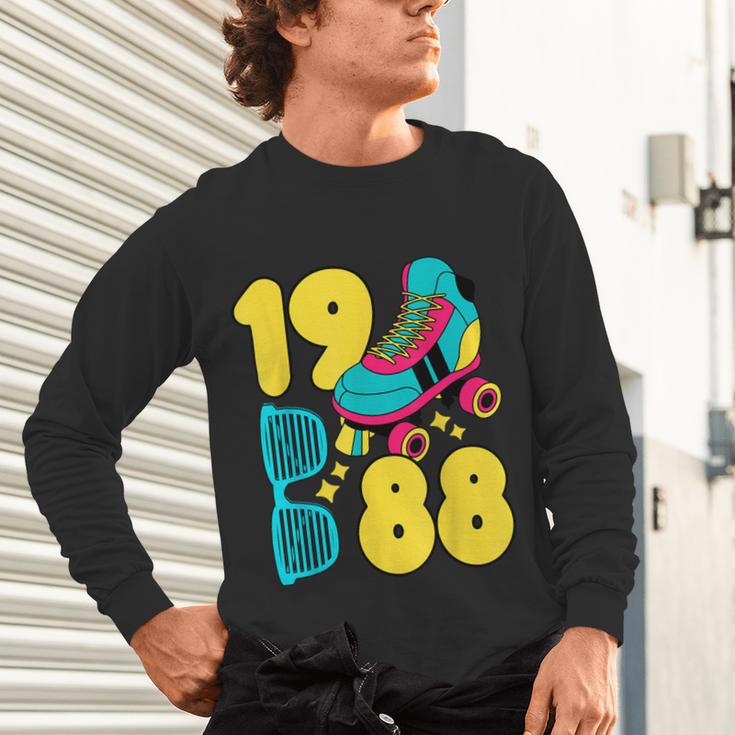 1988 Retro Raised In The 80s Old School Nostalgia Vibes Unisex Long Sleeve T-Shirt