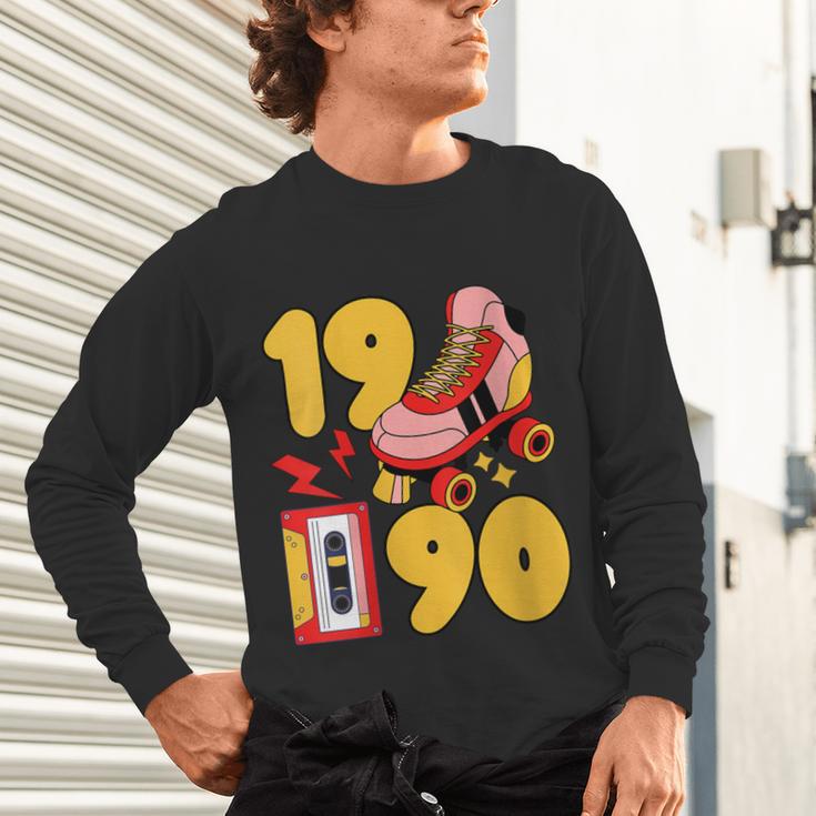 1990 Retro Raised On 90s Music Old School Nostalgia Punk Unisex Long Sleeve T-Shirt 1990 Retro Raised On 90s Music Old School Nostalgia Punk Unisex Long Sleeve T-Shirt