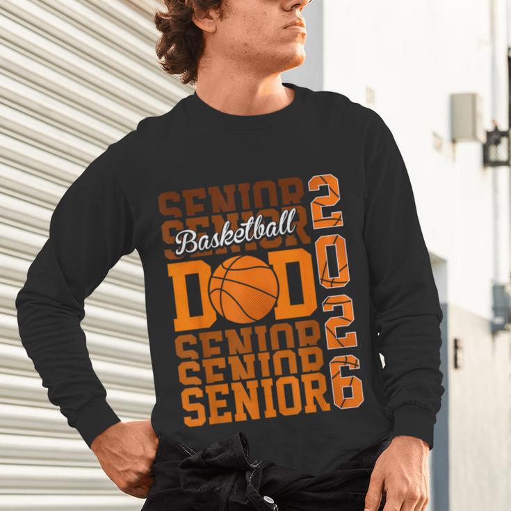 2026 Basketball Senior Dad Graduation Matching Family Unisex Long Sleeve T-Shirt