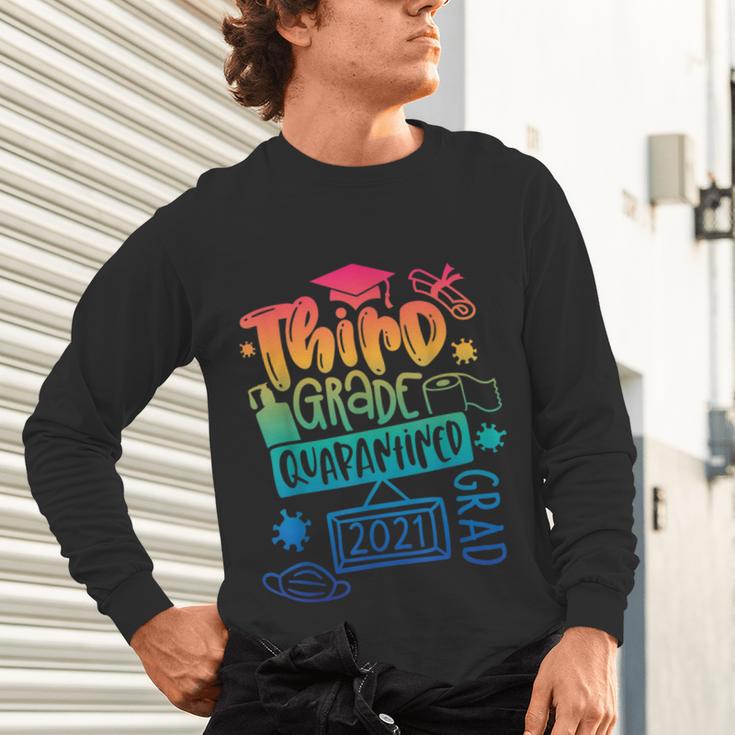 3rd Grade 2021 Graduate Quarantine Third Grade Graduation Unisex Long Sleeve T-Shirt