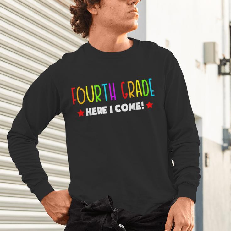 4th Grade Here I Come Kids 3rd Grade Graduation Unisex Long Sleeve T-Shirt