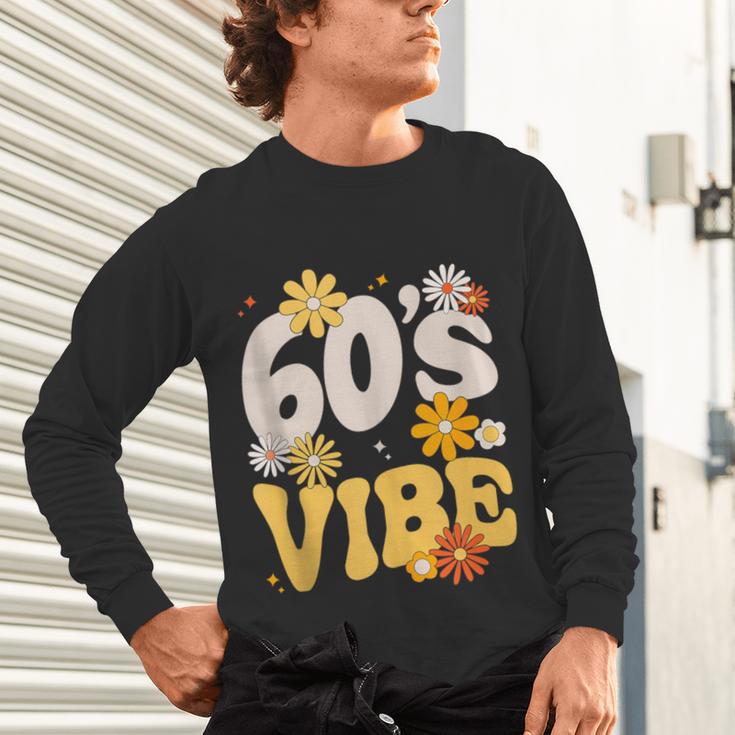 60's Vibe Vintage Nostalgia Mixtape Era 1960s Party Groovy Unisex Long Sleeve T-Shirt