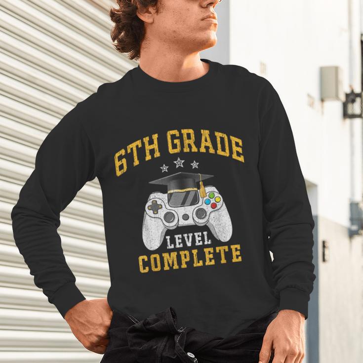 6th Grade Graduation Senior Video Gamer Graduated Unisex Long Sleeve T-Shirt