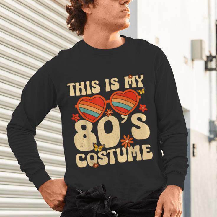 This Is My 80s Costume Vibes Nostalgia 1980s Vintage Fashion Unisex Long Sleeve T-Shirt