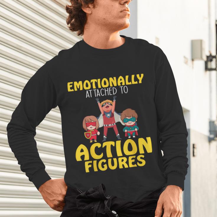 Action Figure Collector Comic Books Unisex Long Sleeve T-Shirt