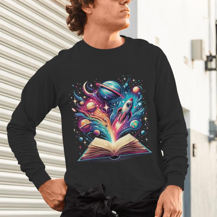 Astronomy Space Lover Books Bookworm Unisex Long Sleeve T-Shirt Astronomy Space Lover Books Bookworm Unisex Long Sleeve T-Shirt